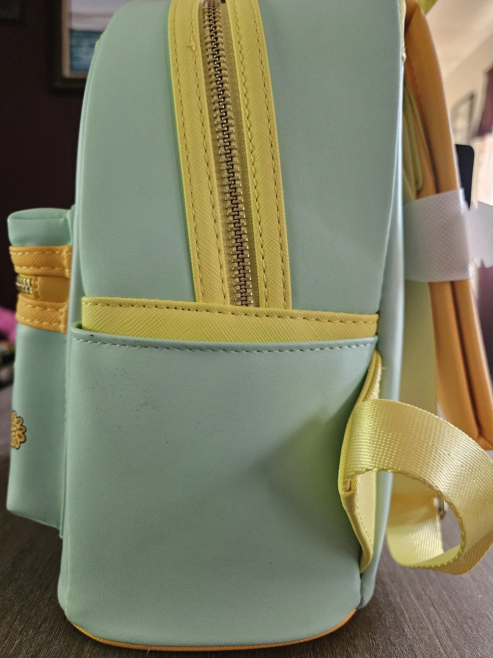 Loungefly Winnie the Pooh Mint & Yellow Loungefly Backpack-NWT